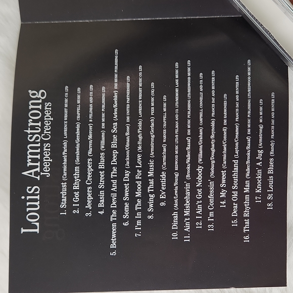 Louis Armstrong Jeepers Creepers CD Jazz - Picture 9 of 14